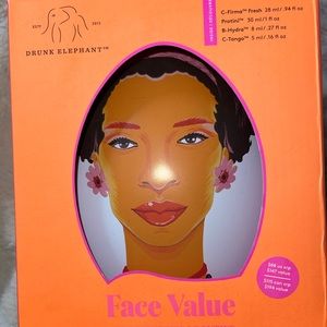 Brand New Drunk Elephant- Face Value Kit